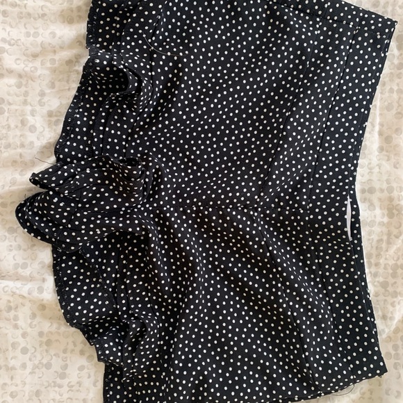 Zara black with white polka dots - Picture 2 of 3